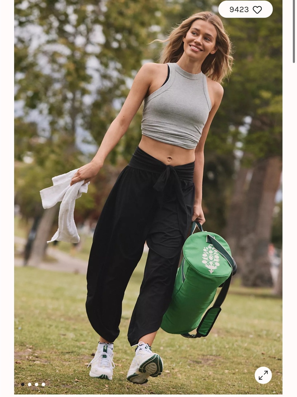Free People Retrear Yoga Wide Leg Pants for Women